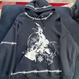 パーカー・フーディ GIVENCHY GIVENCHY Skull jersey hoodie Givenchy Skull Hoodie | Grailed